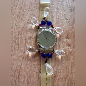 Vintage 1992 Christmas special chandelier Swatch. With packaging